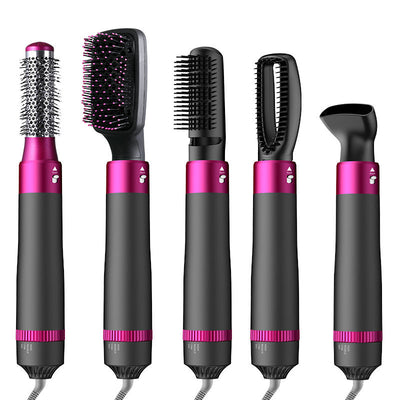 5-in-1 Hot Air Brush: Dry, Style, Volumize Ionic Bliss Hot Air Brush for Perfect Hair